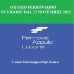 Dal 23 novembre in vigore nuovo orario ferroviario – Info e opuscoli presso stazioni e biglietterie