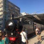 Primo viaggio della locomotiva a vapore con capotreno…. Stefania Rocca