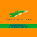 Nuovo orario automobilistico in vigore dal 31 luglio 2017